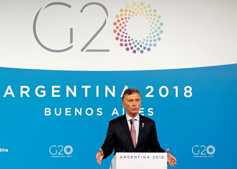 G20 alcanza acuerdo sobre comercio y cambio climático: Macri