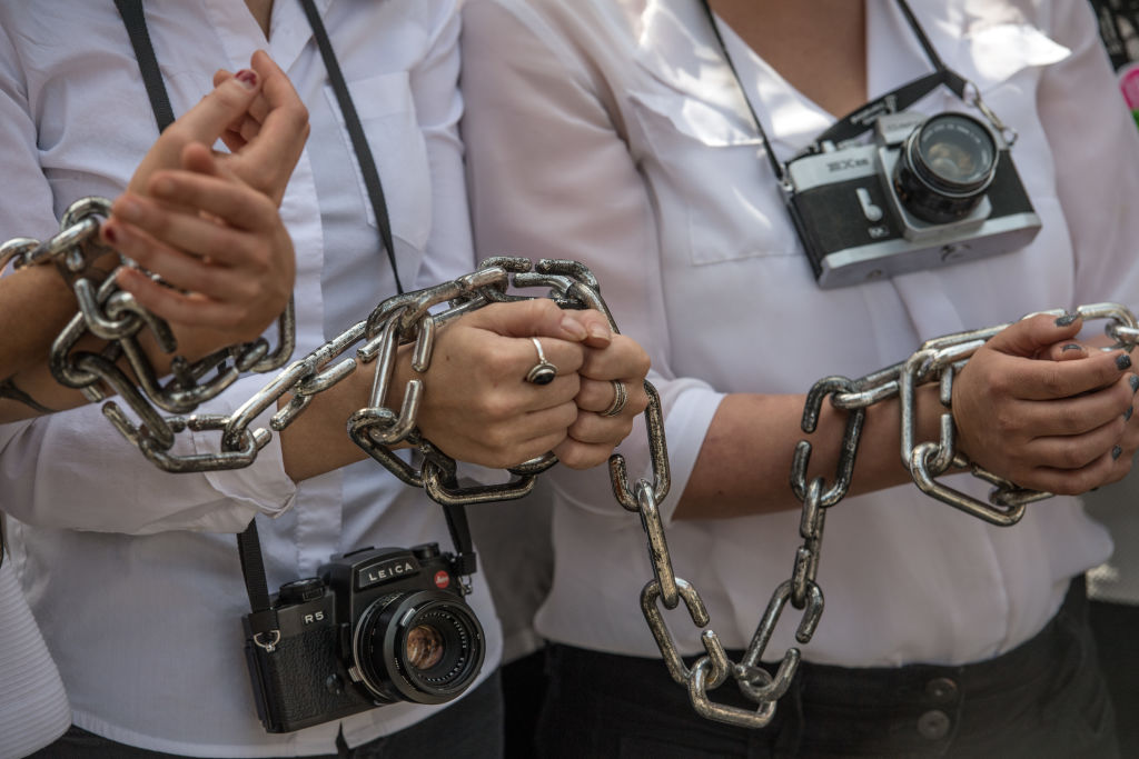 China, Egipto y Arabia Saudita, países que arrestaron a más periodistas en 2018