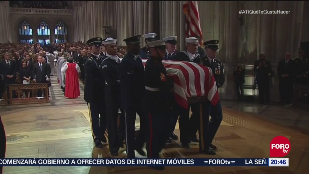 Funeral de George H. W. Bush reúne a clase política