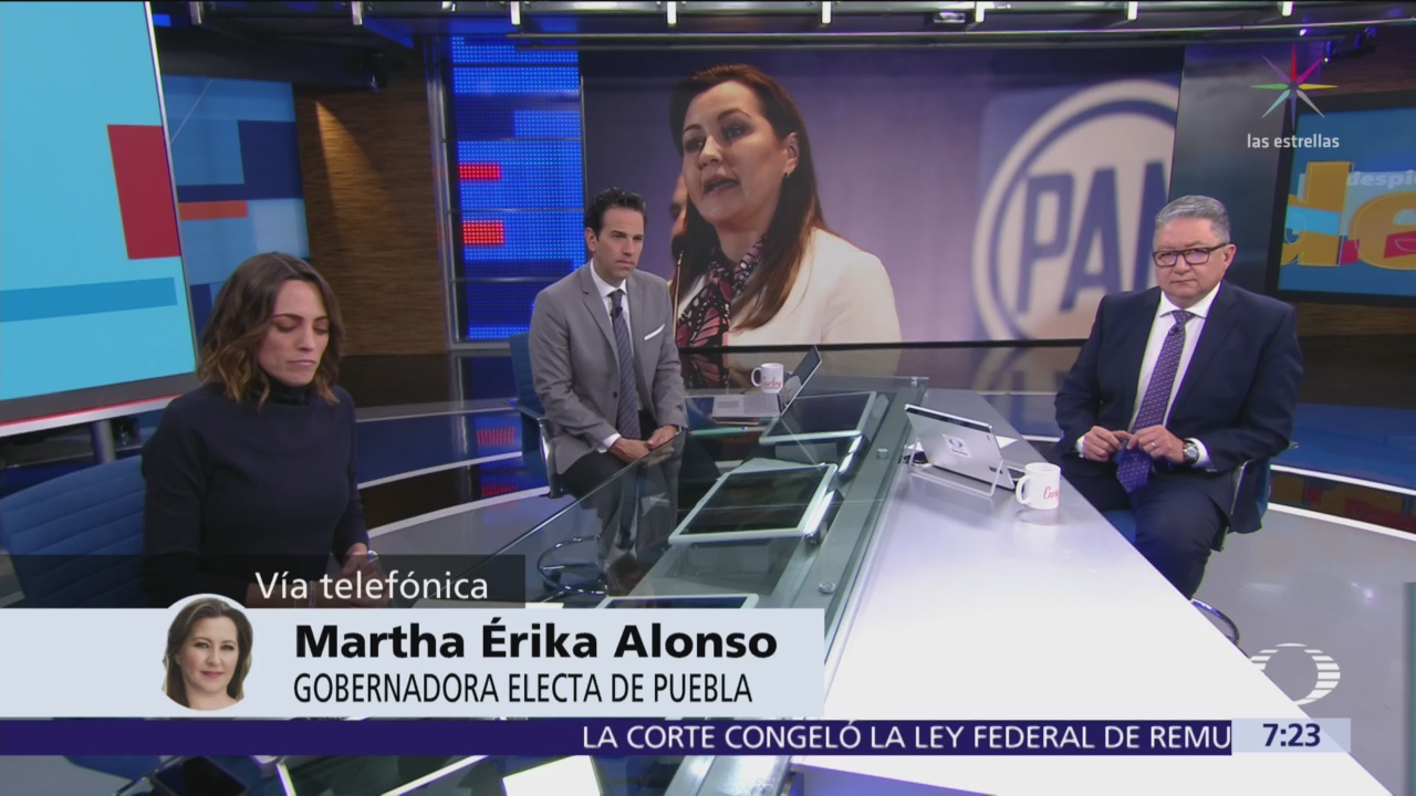 Gobernadora electa de Puebla llama a AMLO a tender puentes