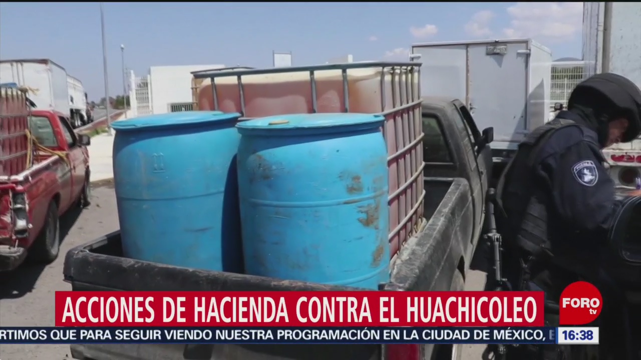 Hacienda Detecta A Presunto Huachicolero SHCP