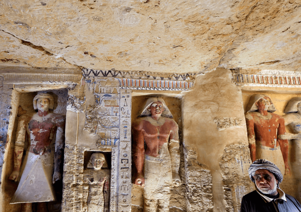 Egipto anuncia el hallazgo de una tumba de hace 4.400 anos