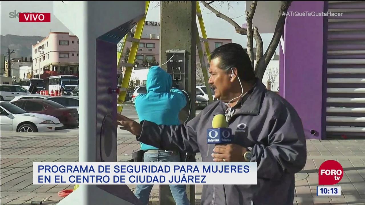 Instalan sistema de alarmas para mujeres en Ciudad Juárez