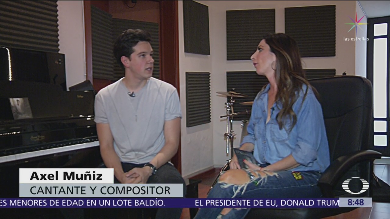 La entrevista con el cantante Axel Muñiz