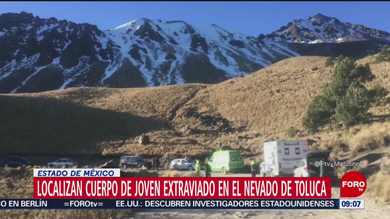 Localizan cuerpo de joven extraviado en Nevado de Toluca