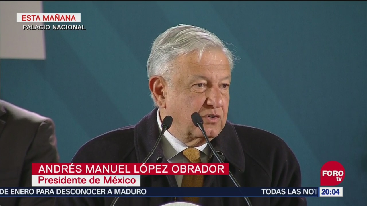 López Obrador Presenta Plan Contra Robo Hidrocarburos