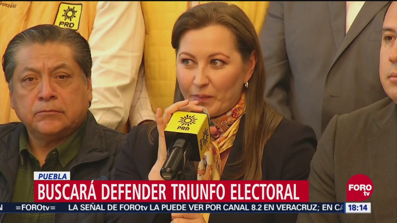 Martha Erika Alonso defenderá su triunfo electoral en Puebla