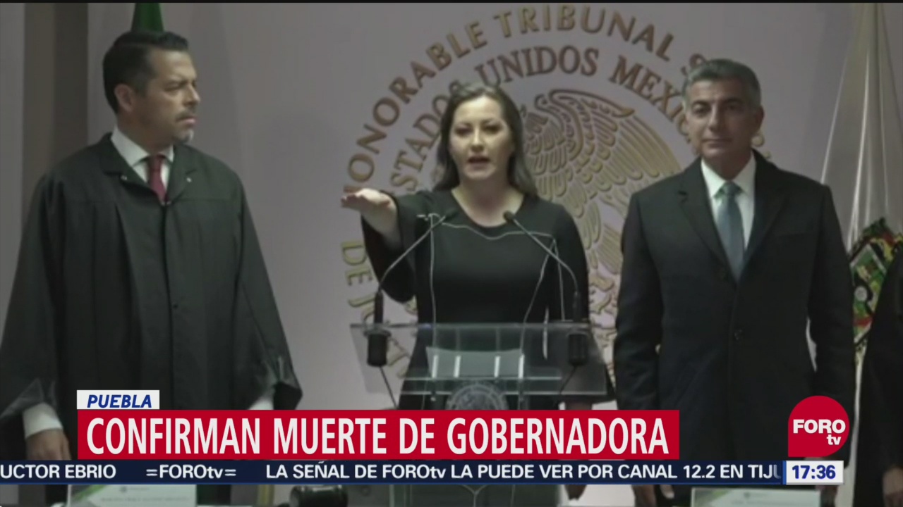 Martha Erika Alonso Iniciaba Periodo Gobernadora Puebla