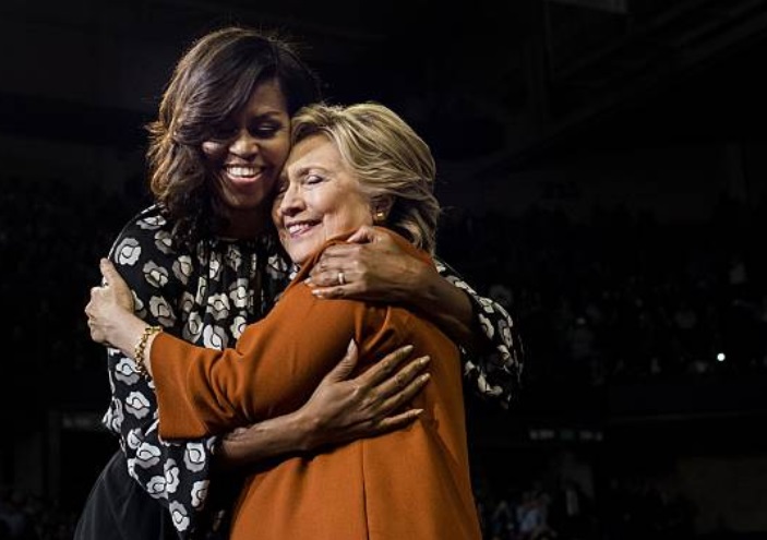 Michelle Obama desbanca a Hillary Clinton