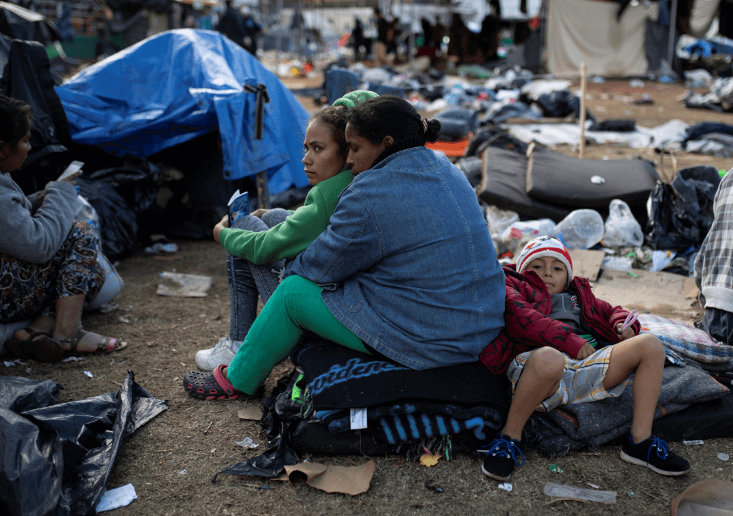 Migrantes centroamericanos en México. (Reuters) 
