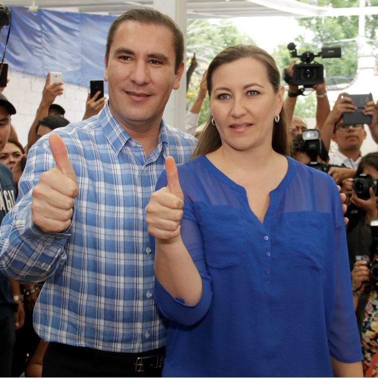 Congreso de Puebla notifica ausencia definitiva de la gobernadora Erika Alonso . (Notimex)