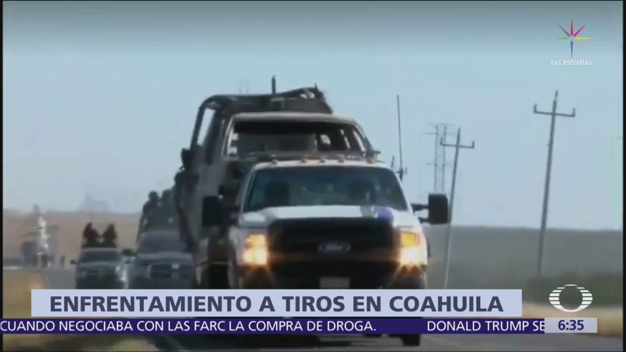 Muere marino tras enfrentamiento con delincuentes en Coahuila