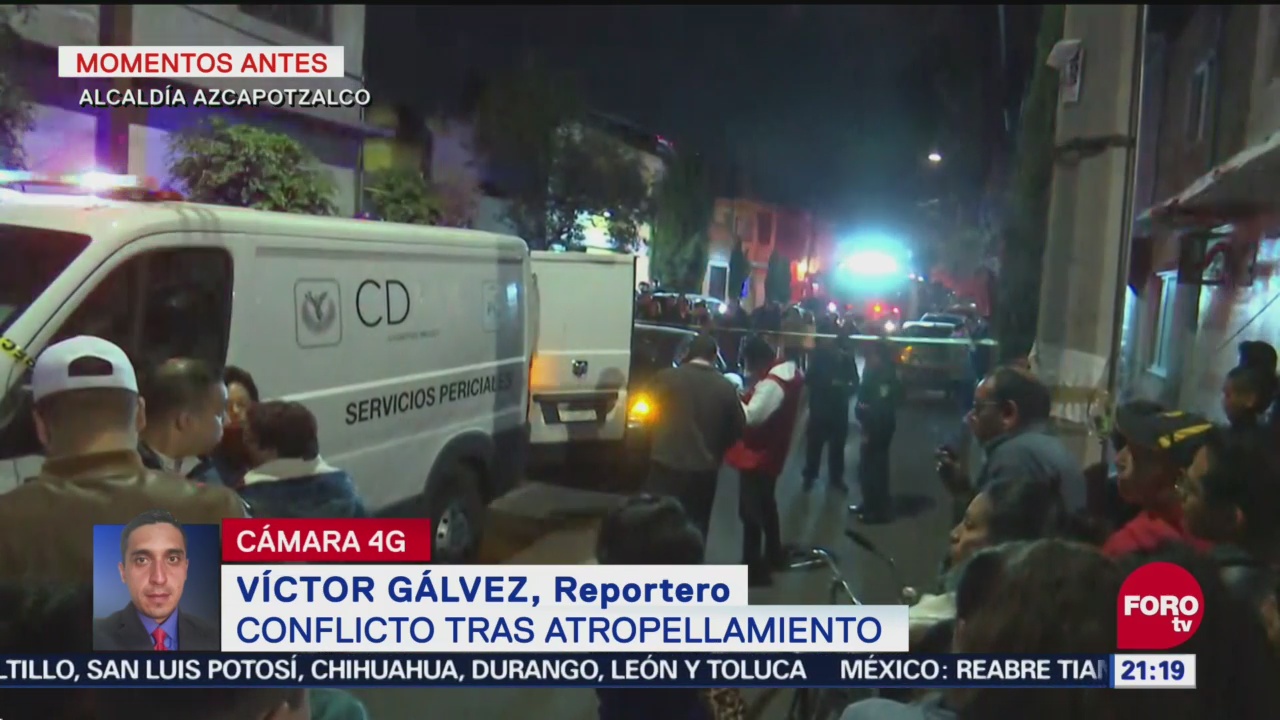 Muere Hombre Atropellado Alcaldía Azcapotzalco CDMX