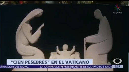 Muestra de los ‘Cien pesebres’ llega al Vaticano