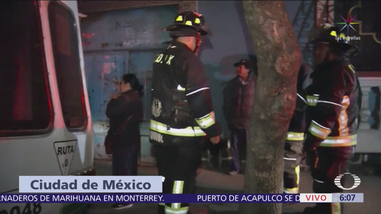 Mujer muere durante un incendio en Santa María la Ribera, CDMX
