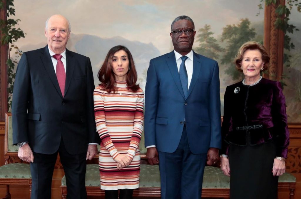 Mukwege y Murad reciben Nobel de la Paz