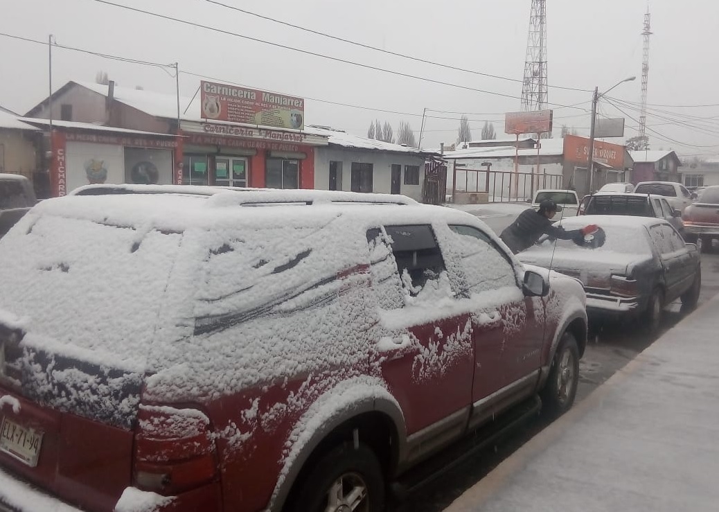 Frente frío 16 deja temperaturas bajo cero en 26 municipios de Chihuahua