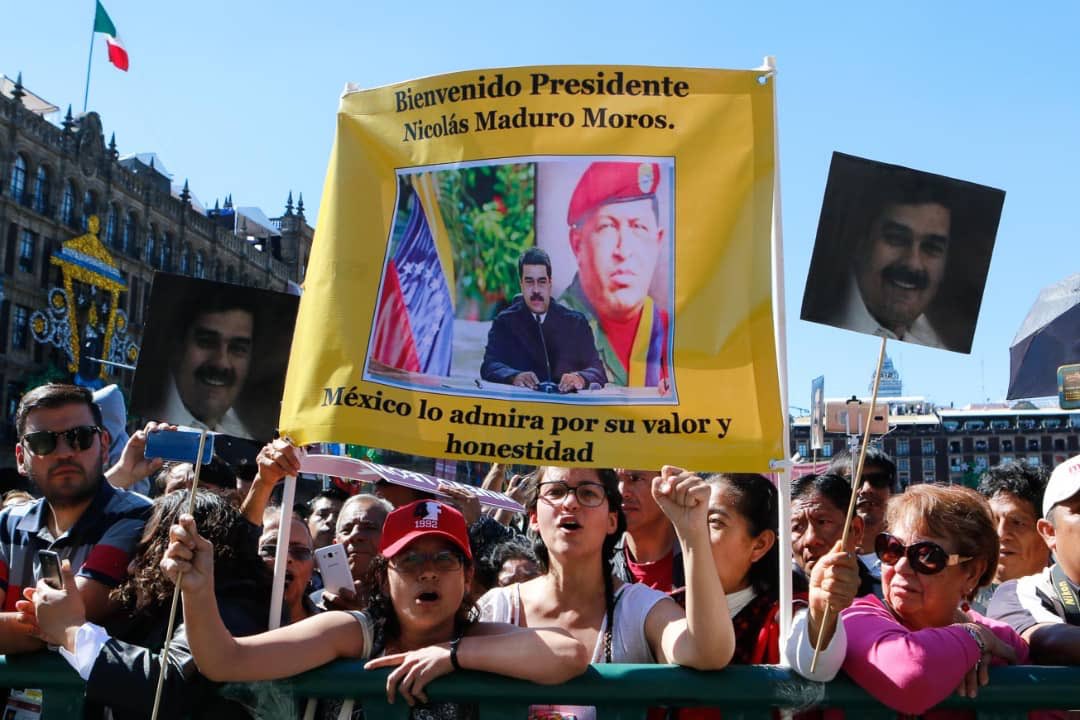 Maduro respalda a AMLO y agradece muestras de cariño