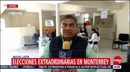 Nuevo León realiza elecciones extraordinarias