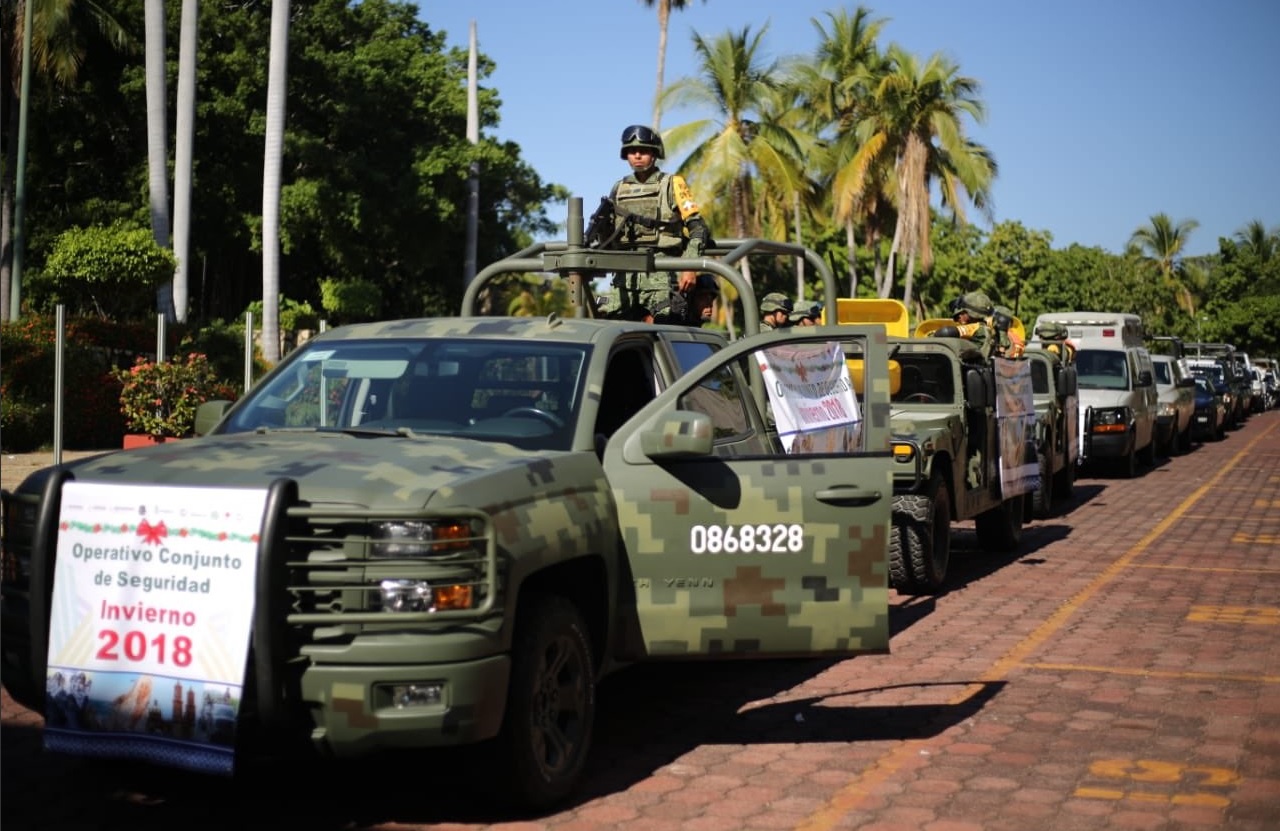 Refuerzan seguridad en Guerrero por periodo vacacional