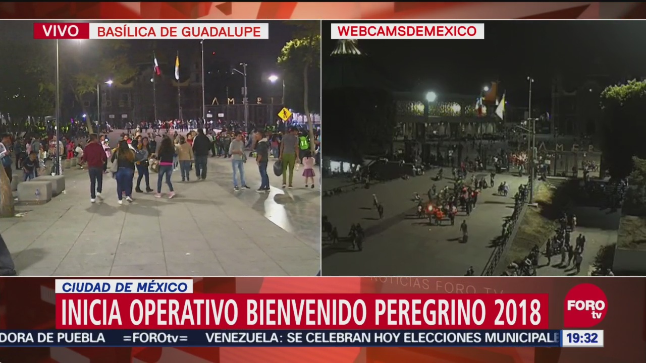 Peregrinos comienzan a llegar a la Basílica de Guadalupe