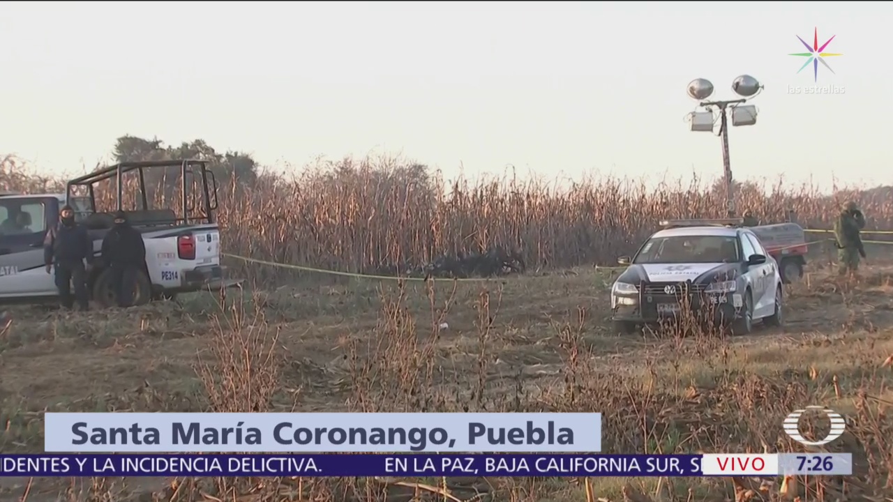 Peritos retirarán restos de aeronave de gobernadora de Puebla