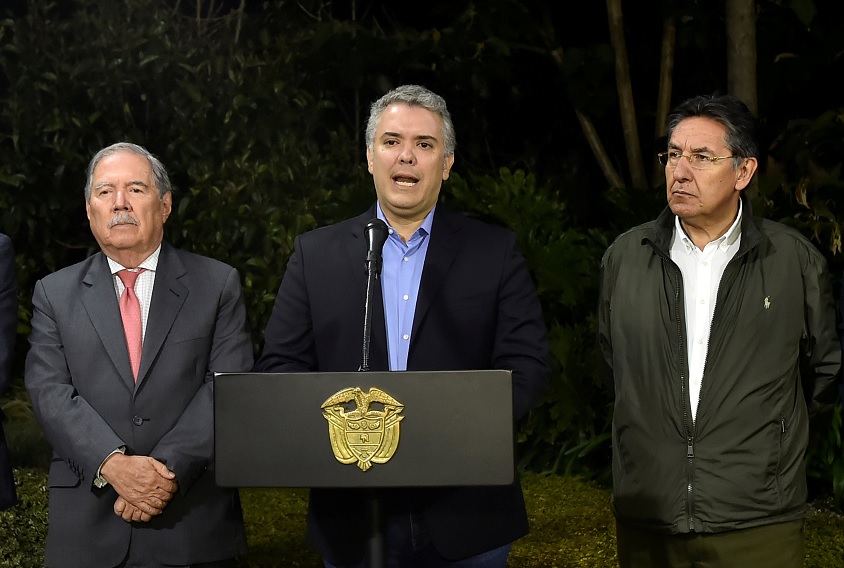 Colombia: Descubren plan para atentar contra Iván Duque