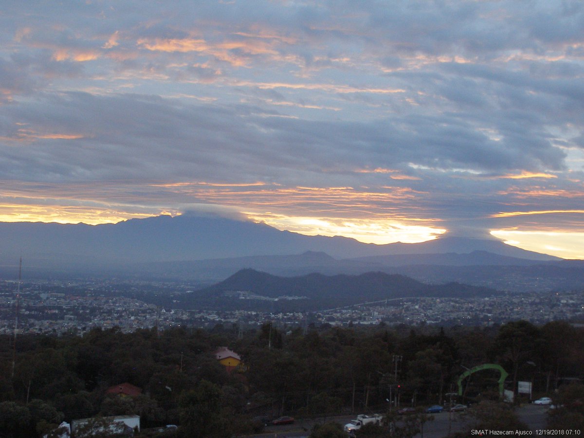 Prevén cielo despejado y sin lluvia en el Valle de México