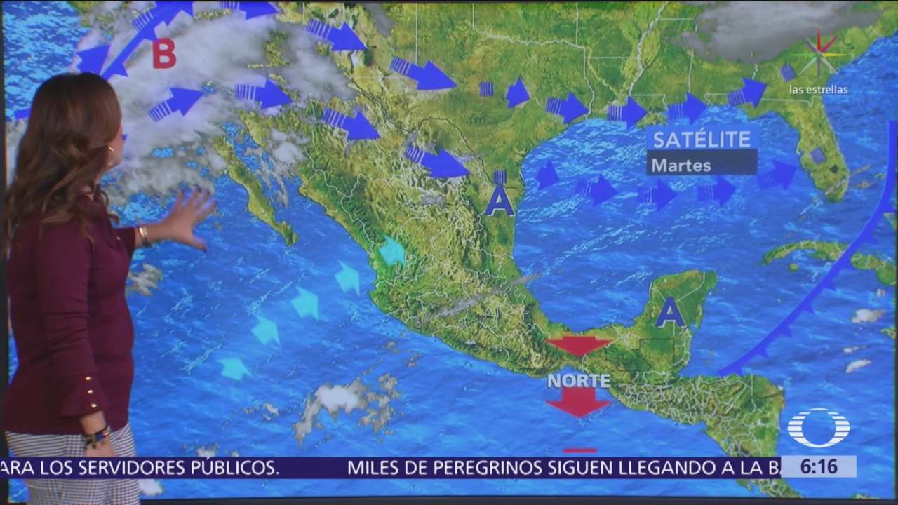 Pronostican ambiente muy frío en la mayor parte de México