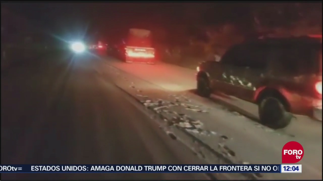 Reabren carreteras en Sonora tras nevadas