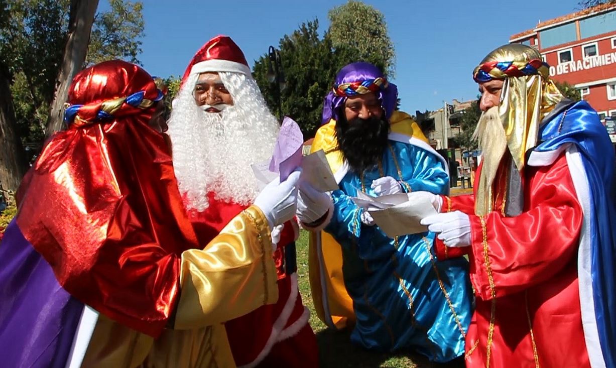 Reyes Magos llegan a la tradicional romería en Cuauhtémoc