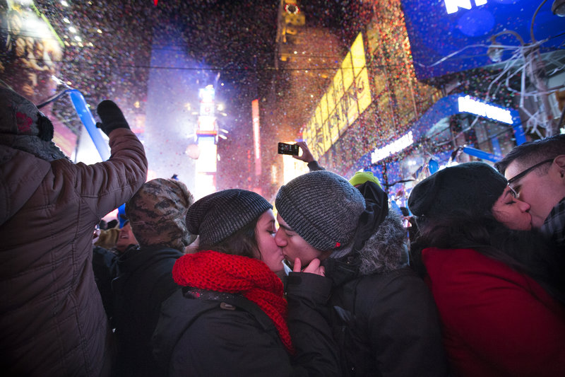 miles esperaran llegada año nuevo en times square