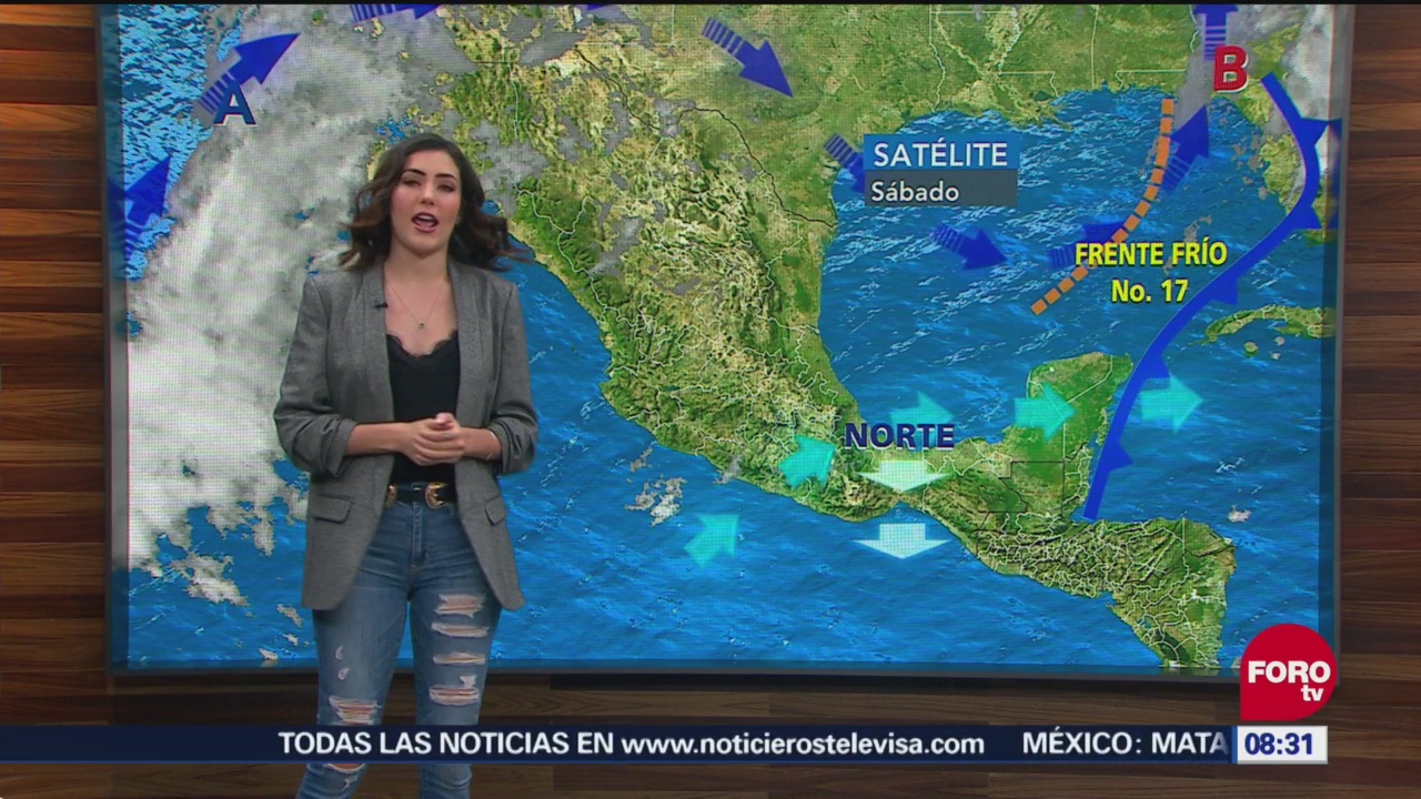 Gran Parte México Registra Temperaturas Bajas