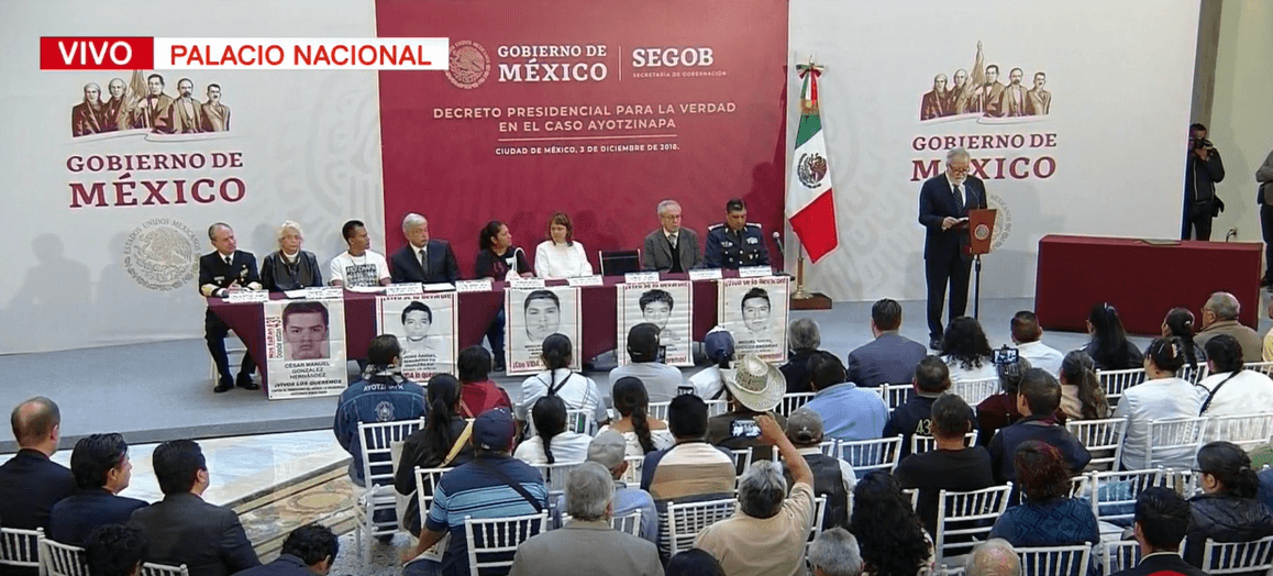 Se crea la Comisión para la Verdad del Caso Ayotzinapa. (FOROtv)