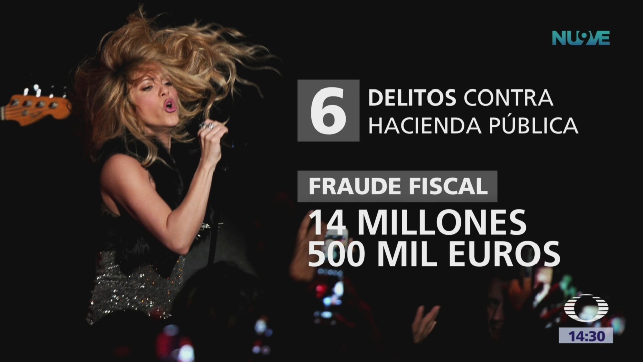 Shakira, acusada de fraude fiscal en Barcelona
