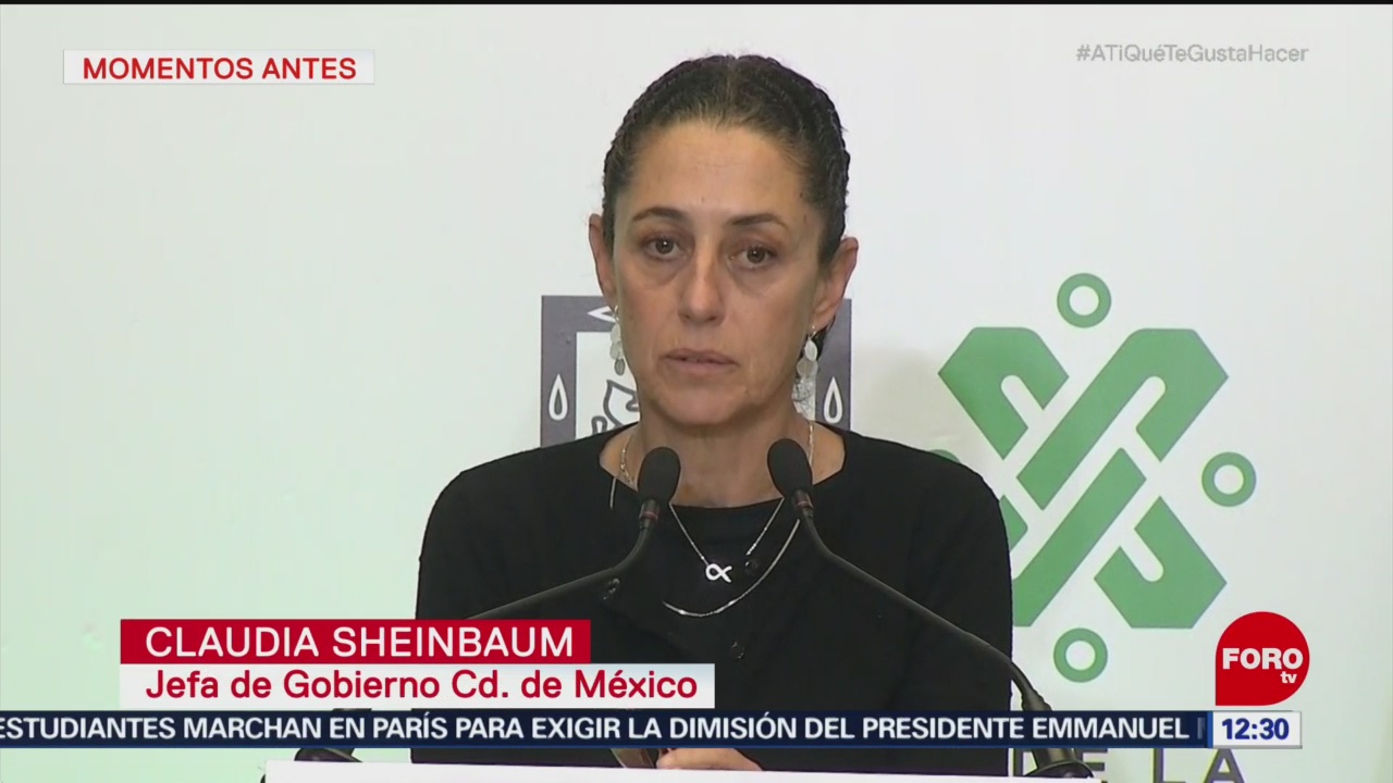 Sheinbaum alista CDMX para enfrentar sismos similares al del 19S