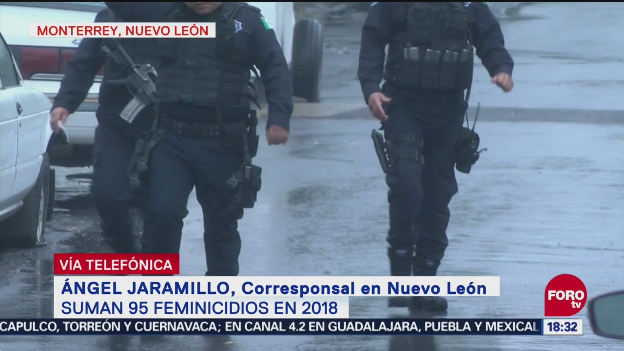 Suman 95 feminicidios en 2018 en Nuevo León