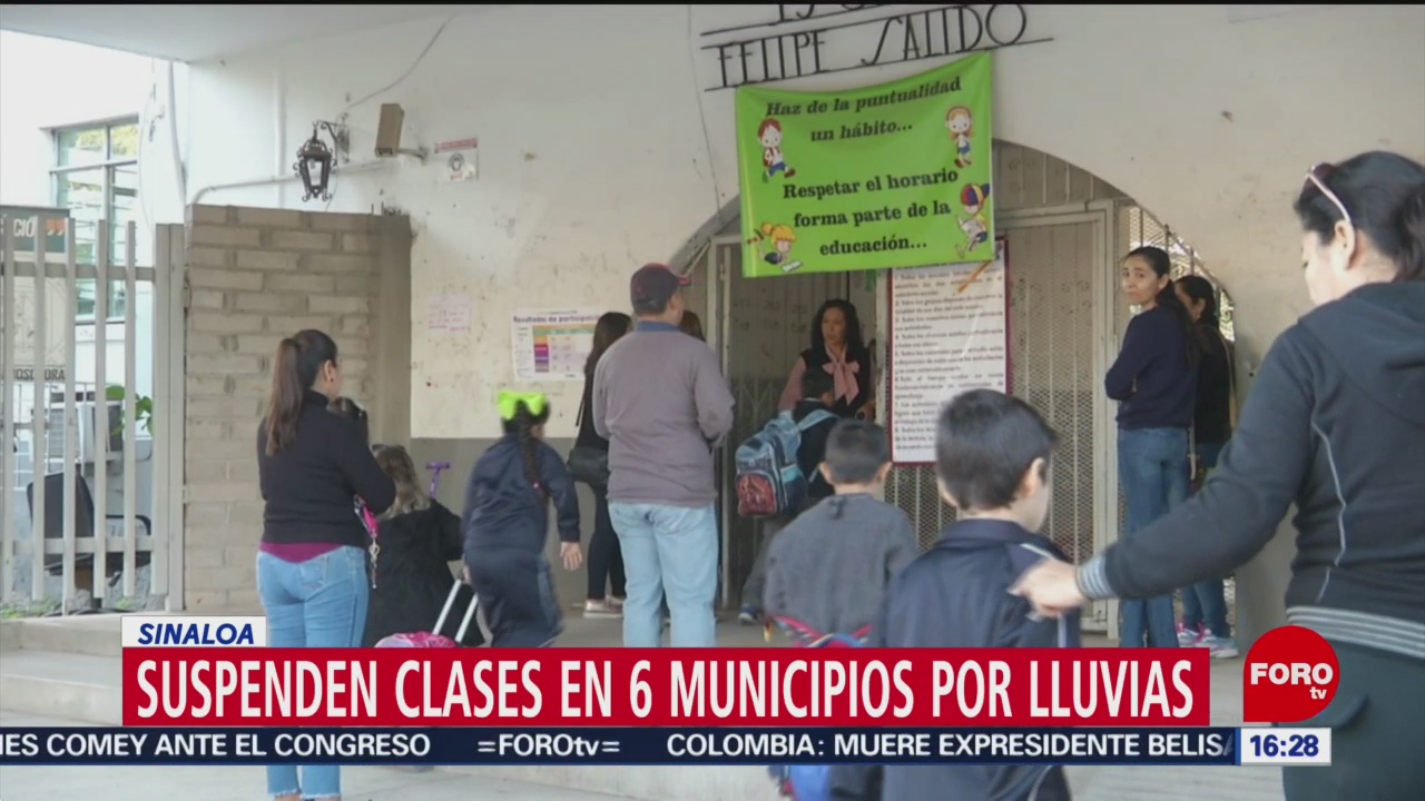 Suspenden clases en 6 municipios de Sinaloa por frío