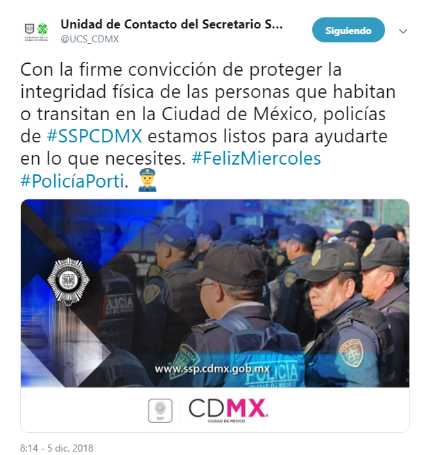 Jesús Orta, nuevo jefe de la Policía CDMX