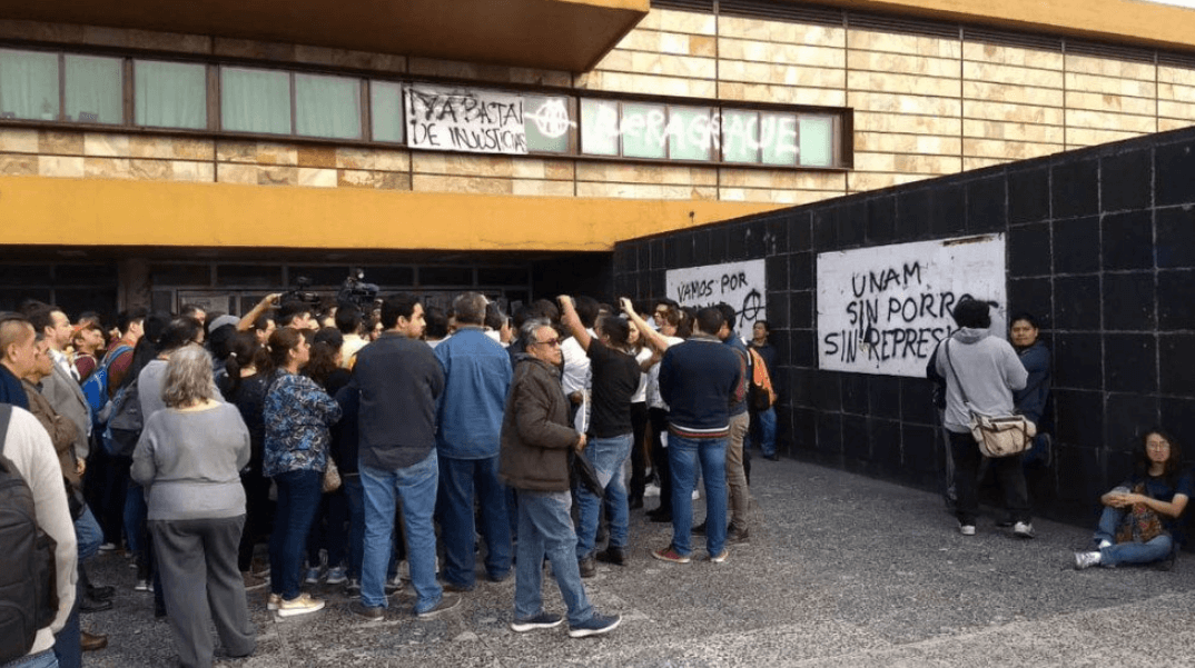 UNAM rechaza la violencia en Rectoría y pide reanudar actividades en Prepa 2