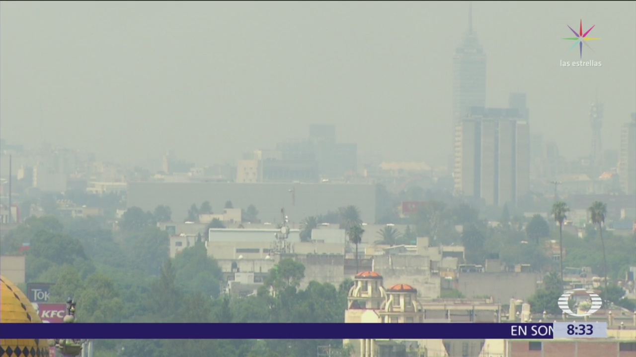 Valle de México presenta mala calidad del aire