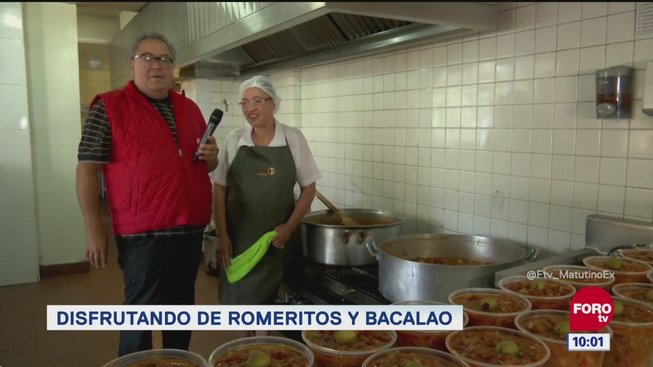 Viernes culinario Romeritos y bacalao
