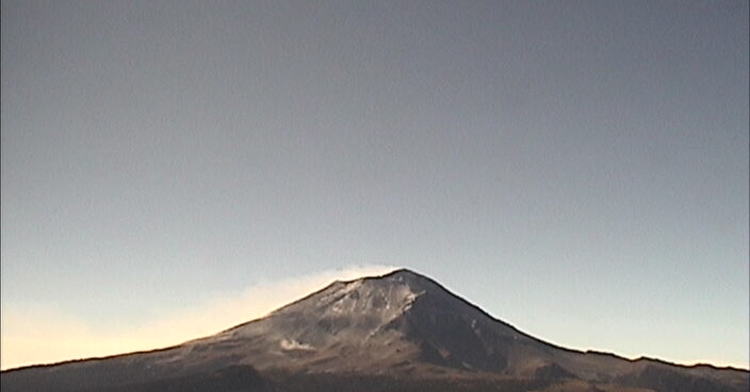 Volcán Popocatépetl registra 98 exhalaciones en las últimas 24 horas