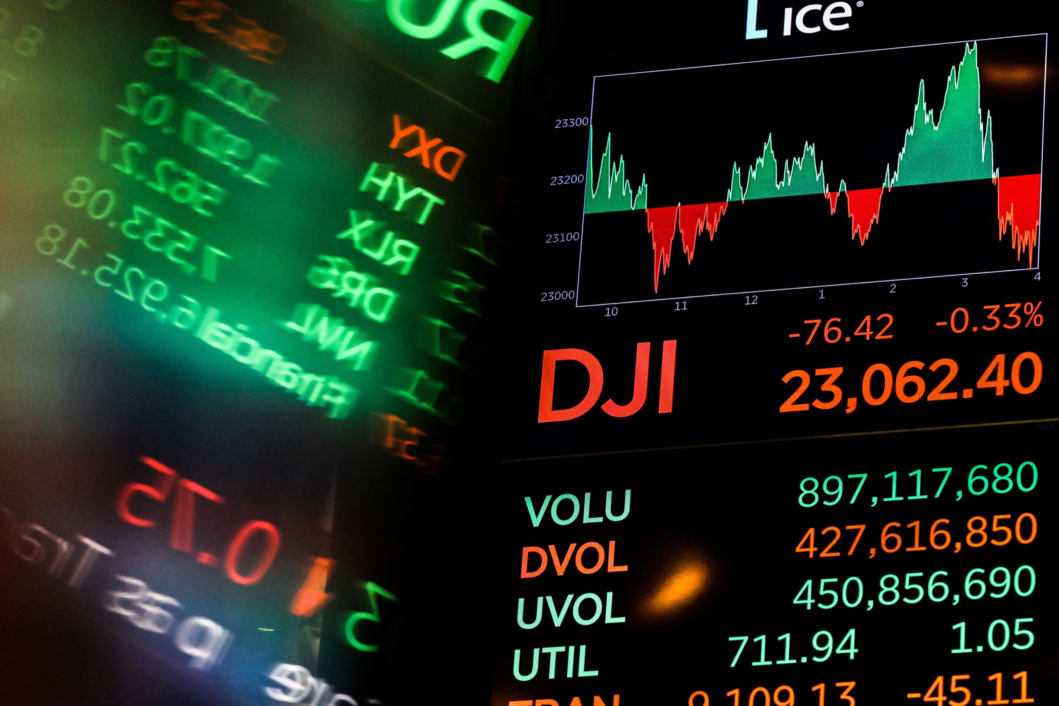 Wall Street cierra con caída marginal la última de la semana