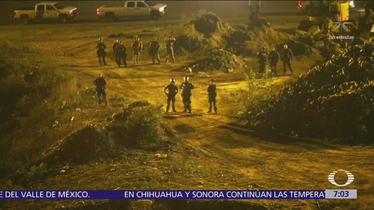 25 detenidos por cruce masivo de migrantes de Tijuana a EU