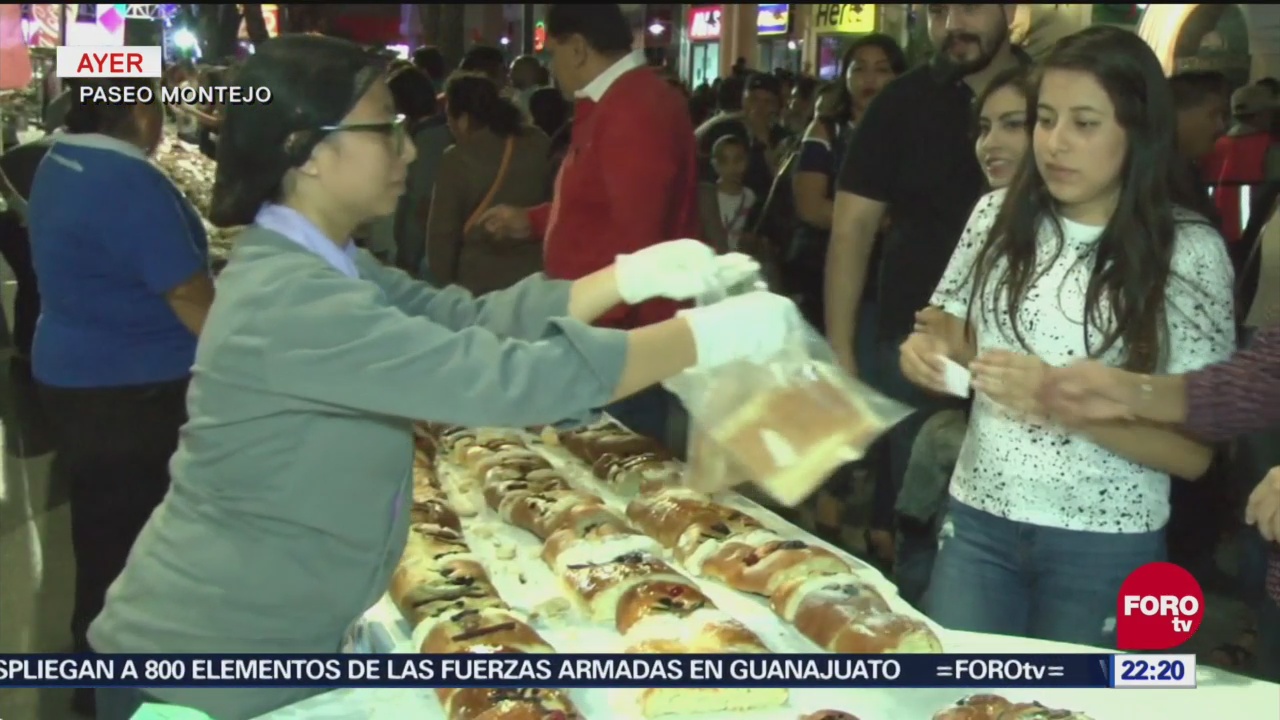 Aguascalientes prepara rosca de Reyes de más de mil metros