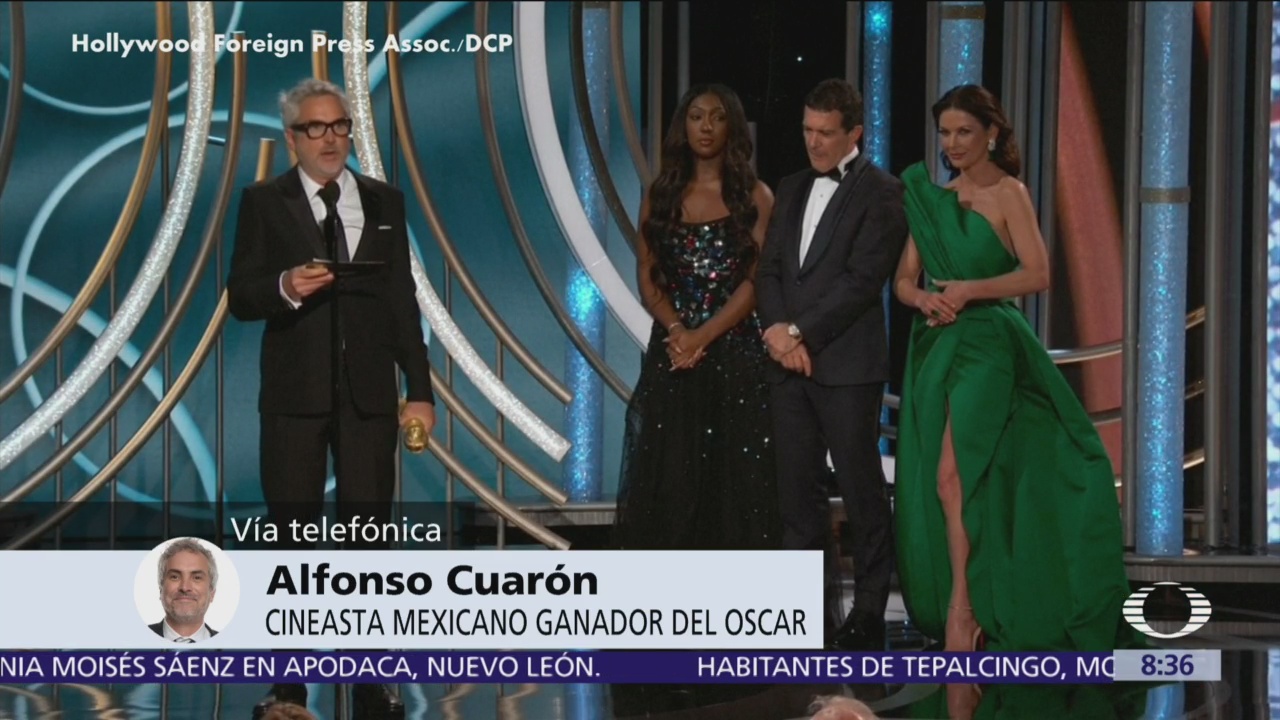 Alfonso Cuarón agradece a México por nominaciones de 'Roma' al Oscar
