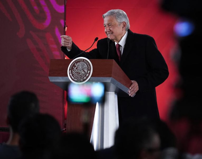 Foto: El presidente de México, Andrés Manuel López Obrador, en conferencia de prensa, 31 enero 2019