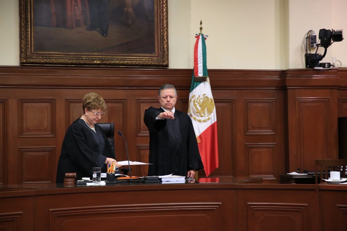 Arturo Zaldívar es electo ministro presidente de la SCJN