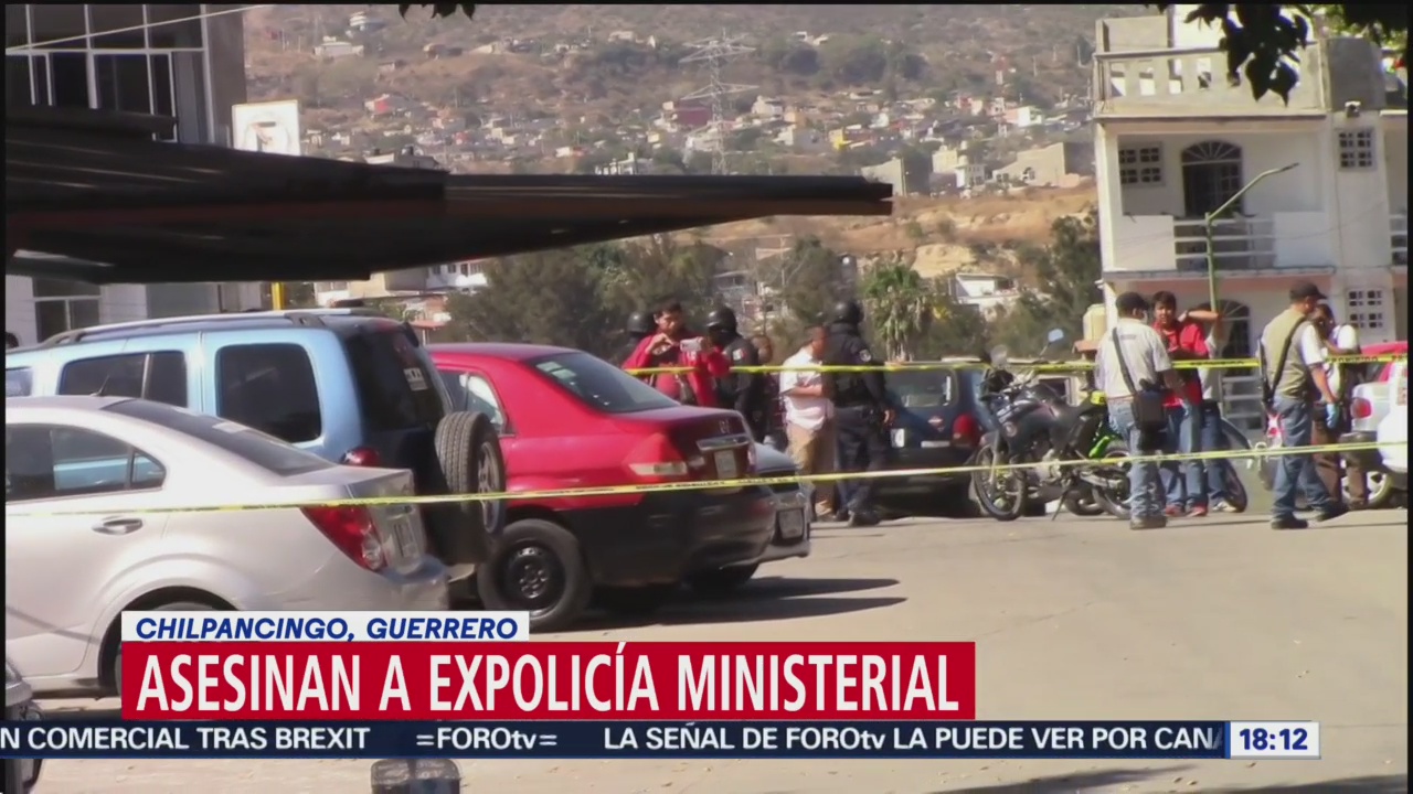 Asesinan a expolicía ministerial en Guerrero